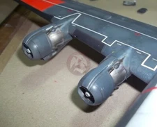 Plus Model 1/72 Engine Cowlings for EC-121 Warning Star (Heller,Plus Mod) AL7009