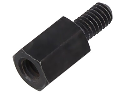 10X 226X10SW Distanzmuffe mit Gewinde 10mm Innengew: M4 Außengew: M4 Stahl DREME