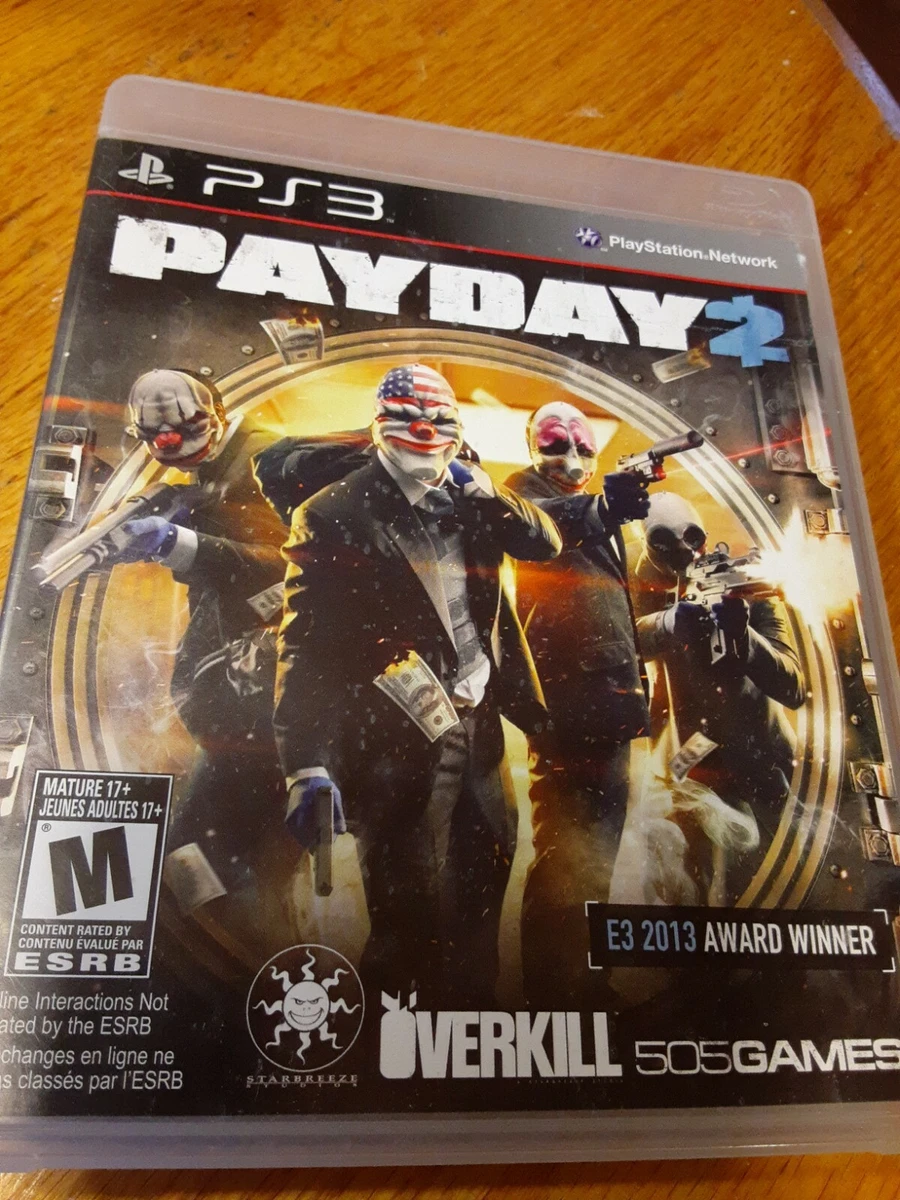 Payday 2 cheap playstation 3