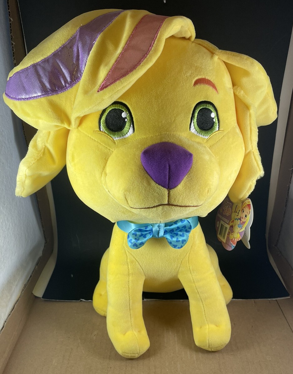 SUNNY DAY DOODLE YELLOW PUPPY DOG Stuffed Plush Toy Large Jumbo