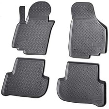 3D Gummi Fussmatten passend für VW Golf Plus | 2004-2014 | passgenau mit Rand