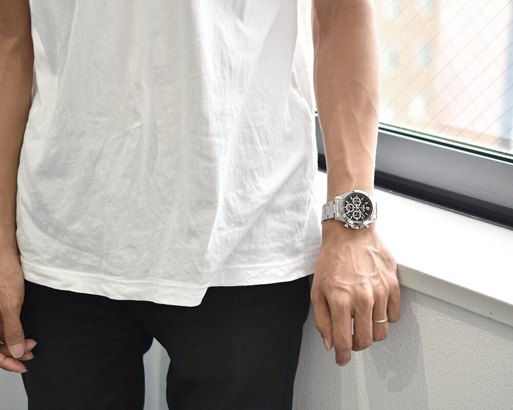 SEIKO SBTR013 SELECTION Analog Quartz Chronograph Black SEIKO SBTR013 SELECTION Analog Quartz Chronograph Black