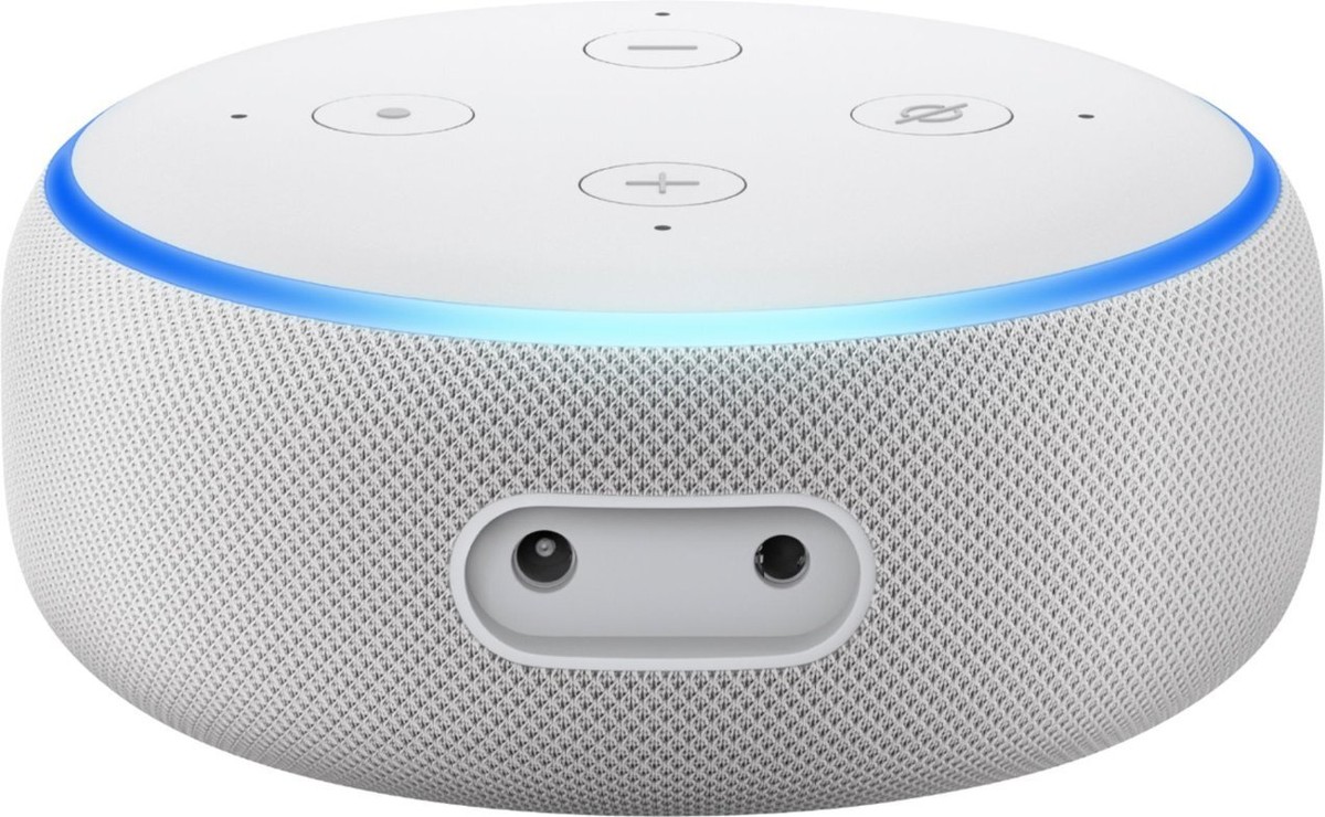 Amazon Echo Dot 3rd Gen Smart Speaker with Alexa Voice and Clock