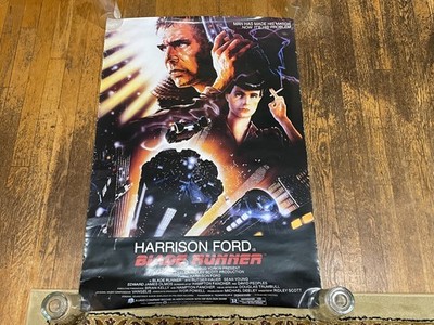 BLADE RUNNER One Sheet US VARIANT Int l distribution Rare 1982 Vintage