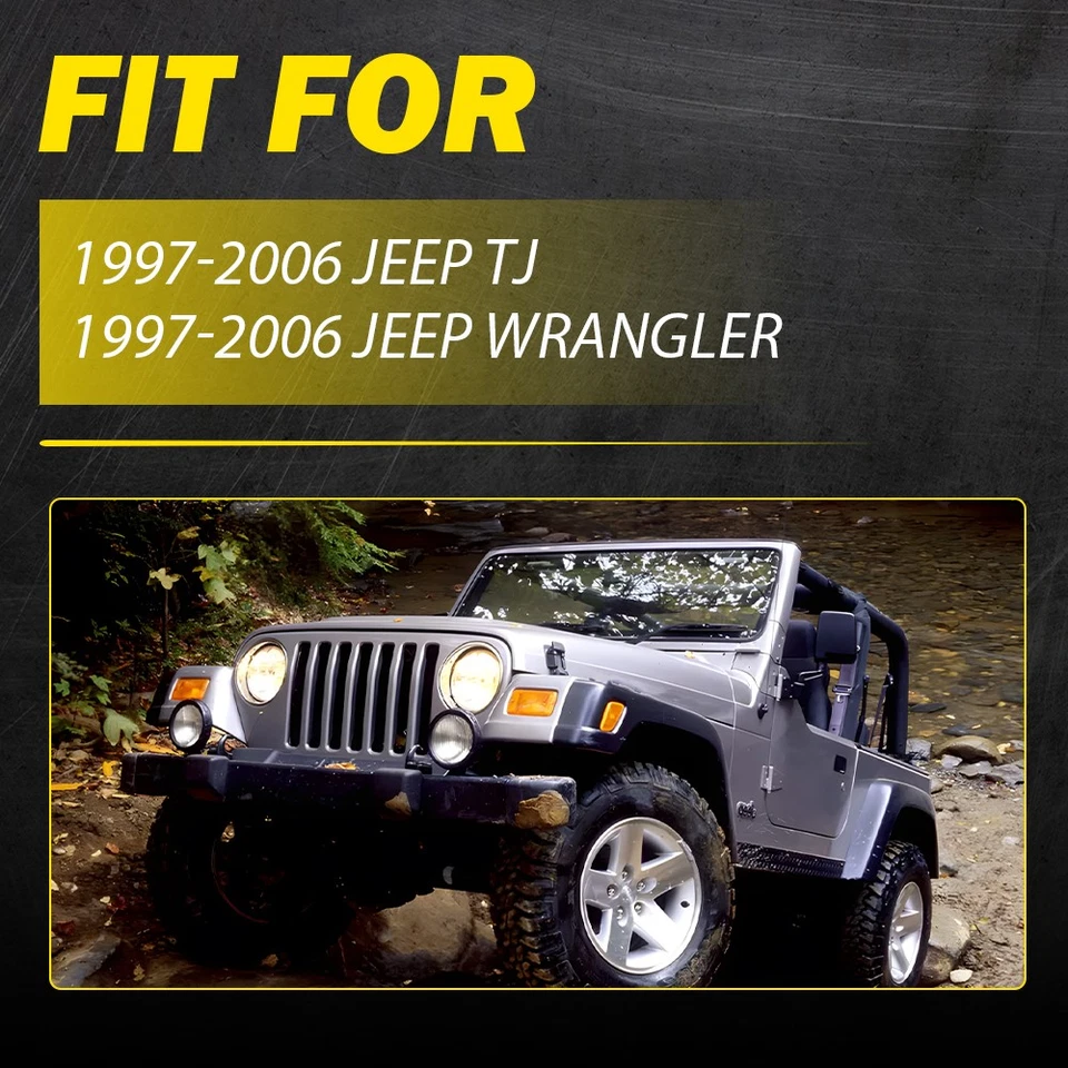 2-20X Interior Door Pull Handle Grab 5ES43DX9 For 1997-2006 Jeep Wrangler&TJ USA - Image 2 of 4