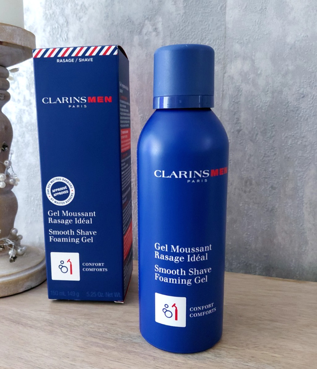 CLARINS MEN Smooth Shave Foaming Gel 150ml Full Size New & Boxed