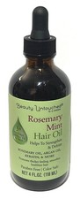 Beauty Untouched Rosemary Mint Hair Oil, Helps to Strengthen  Defrizz 4 fl. oz