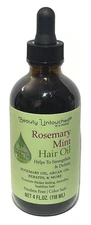 Beauty Untouched Rosemary Mint Hair Oil, Helps to Strengthen & Defrizz 4 fl. oz