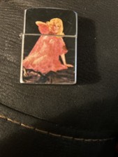 Cigarette Lighter Sexy Woman - With Dress