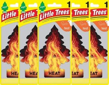 Little Trees Heat Air Freshener Cinnamon Spice 6 Pack Original Car Fresheners