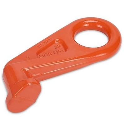 Shipping Container Lifting Hooks, 12.5T Working Load Limit, Straight G80 