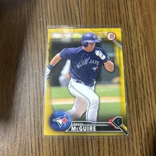 2016 Bowman Reese McGuire Gold Paper /50! (RC)