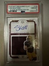 2025 Panini National Treasures - College Materials Signatures Cam Skattebo /99