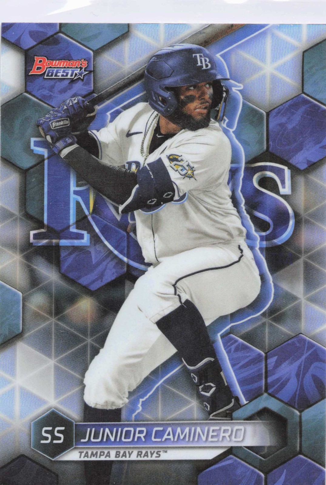 Junior Caminero 2023 Bowman's Best #TP-18 Top Prospects Refractors