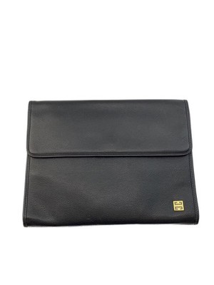 GIVENCHY Leather Second Bag in Black