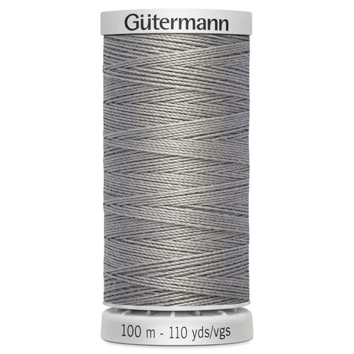 Gutermann Grey Extra Strong Upholstery Thread - 100m (40) - Pack of 5