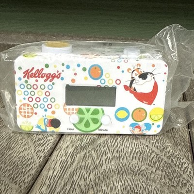 Kellogg's Cereal Mascots Digital Alarm Clock Mail-Away 2009 with New Sealed