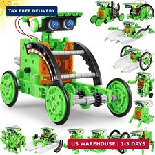 STEM 13-in-1 Education Solar Power Robots Toys for Boys Age 8-12, Educational To