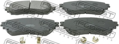 Febest Pad Kit, Disc Brake, Front 0501-GJF