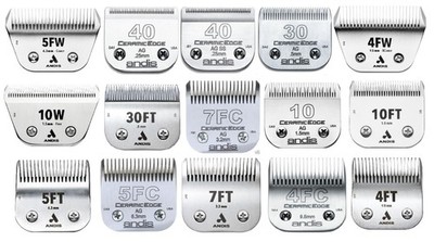 ANDIS Ceramic Edge Detachable BLADE*Fit AGC2,BDC,DBLC2,FHC,SMC,RDLC-1 Clippers