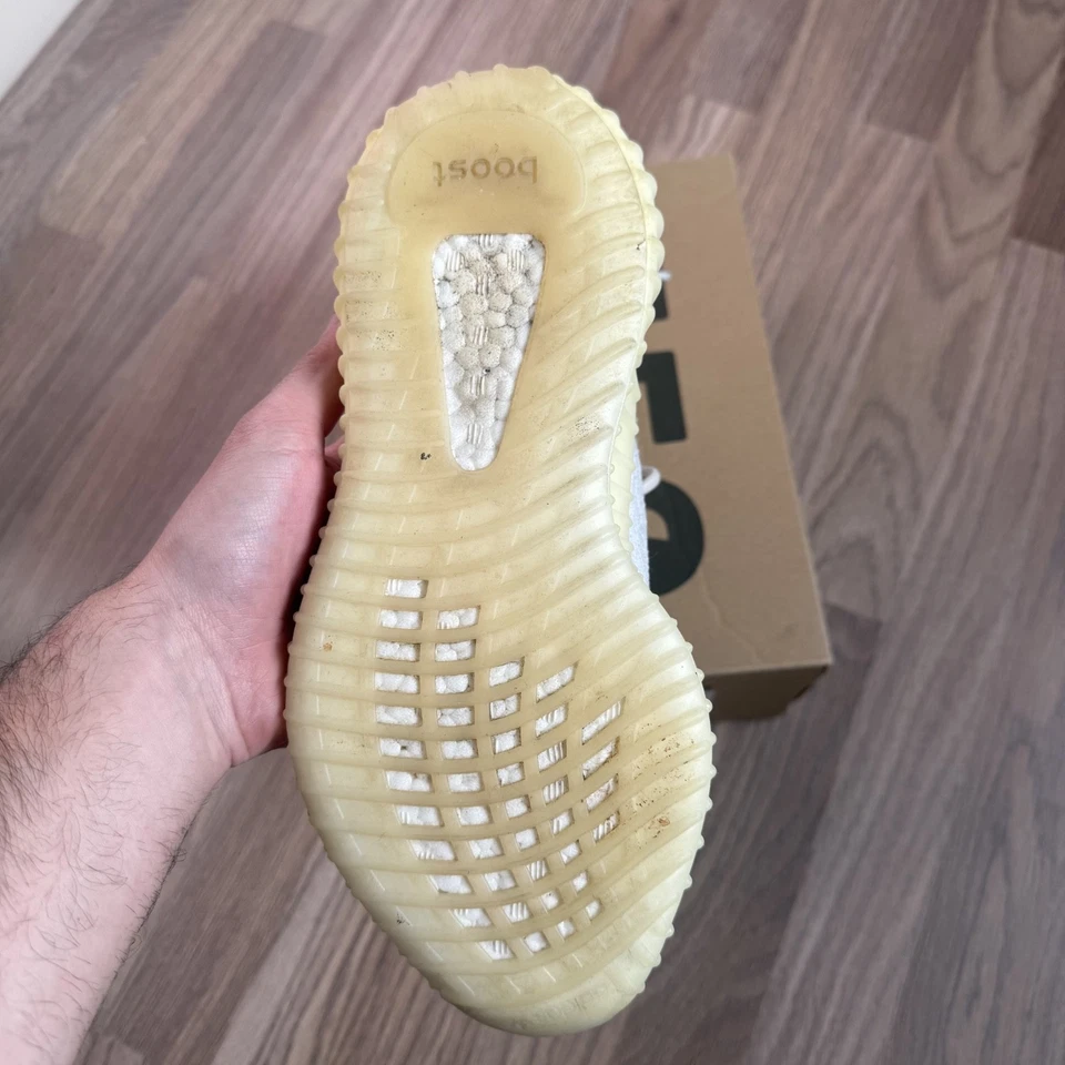 Size 5.5 - adidas Yeezy Boost 350 V2 Low Cream White / Triple White, photo 4 of 5