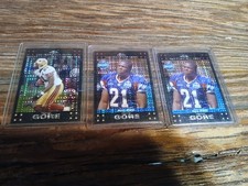 2007 Topps Chrome Football Frank Gore #TC102 Xfractor SC9650