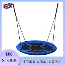 Extra Large 100cm Spider Web Swing for Kids Round Hanging Nest Seat Garden Play