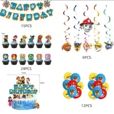 PAW PATROL 40 Piece Birthday Party Balloons Set Party Children Decorations Cake 