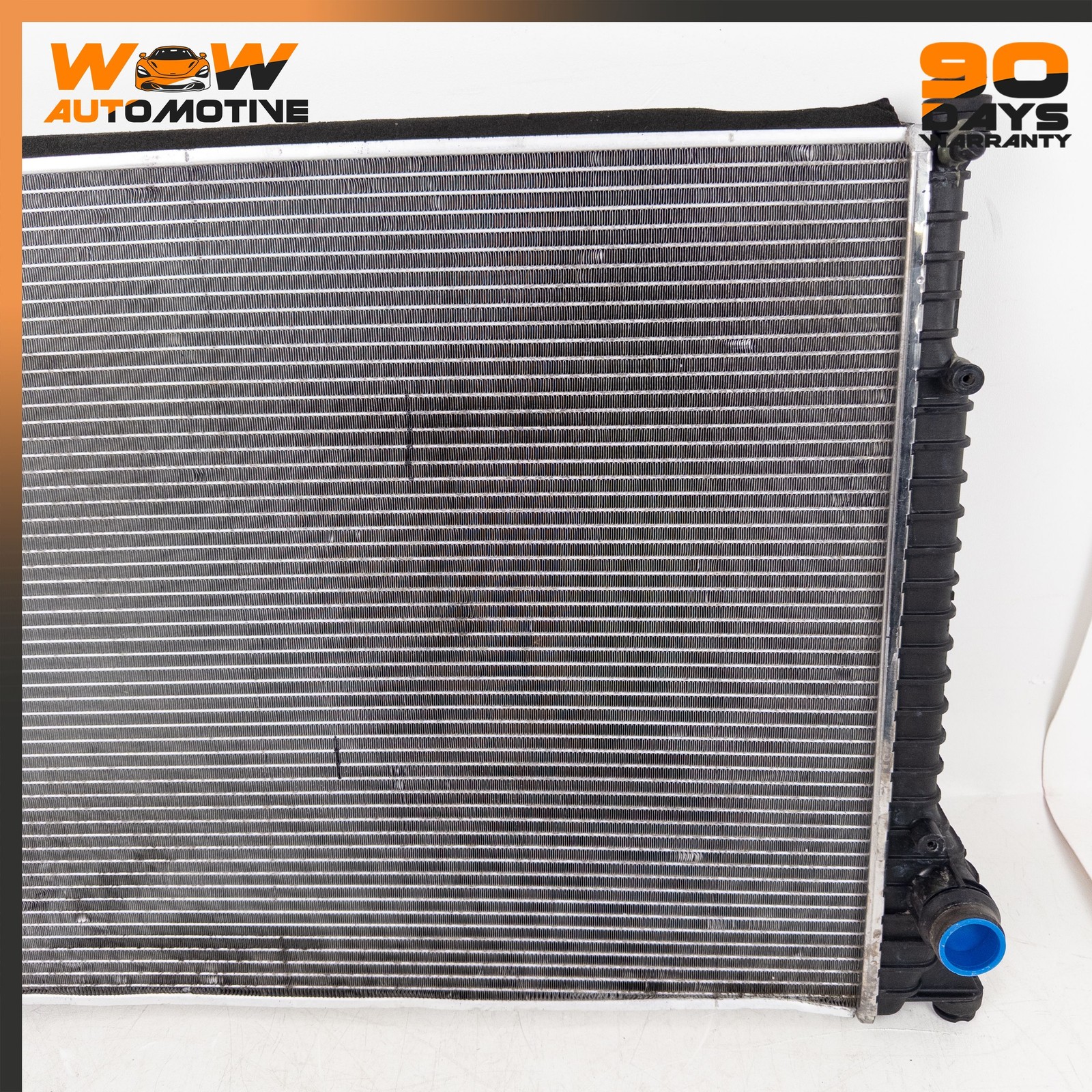 04-17 BENTLEY CONTINENTAL FLYING SPUR ENGINE COOLING RADIATOR AC CONDENSER OEM