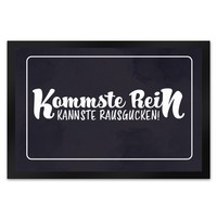 FußMatte XL In 40X60 Cm Mit Lustigem Spruch - Kommste Rein Kannste Rausgucken