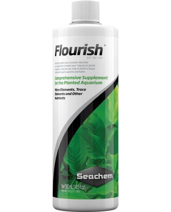 Seachem Flourish 500mL engrais liquide complet plante aquarium eau douce