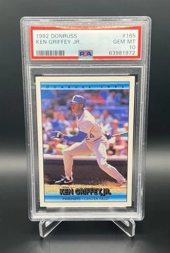 1992 Donruss #165 Ken Griffey Jr. PSA 10 GEM MINT