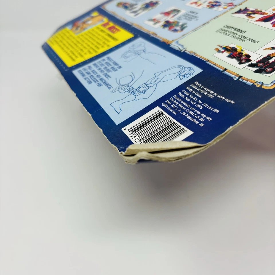 The Bots Master 可动人偶 Dr. HISSS 带 3D 眼镜 1994 年玩具行业阅读 — 第 3/4 张图片