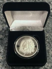 Beautiful Male Lion’s Head Design 1oz .999 Fine Silver Proof Round EXTRMLY RARE