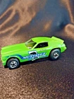 Rare 1969 Hot Wheels Show Hoss II Drag - Car Green Mustang