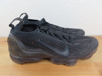 Nike Air VaporMax Flyknit Shoes Womens Size FK Triple Black