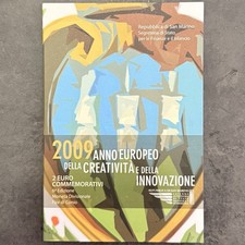 San Marino - 2 Euro 2009  ANNO EUROPEO DELLA CREATIVITA' E DELL'INNOVAZIONE