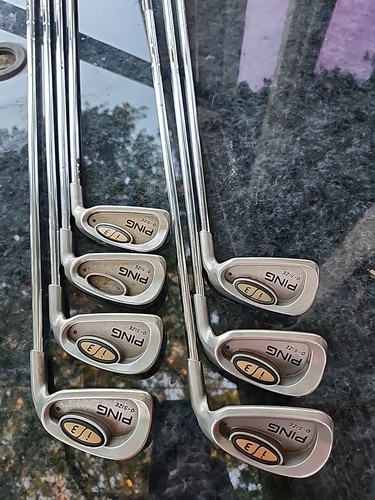 Ping i3 O-Size Eisensatz Wrx 3-pw Jz Regular Flex Blue Dot