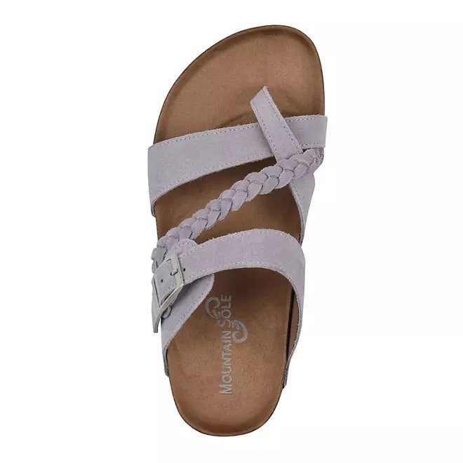 SAOLA ✅ NUOVO ✅ Sandalo Slip On Donna di Suola Montagna Bianca (Tg 10 US Donna)