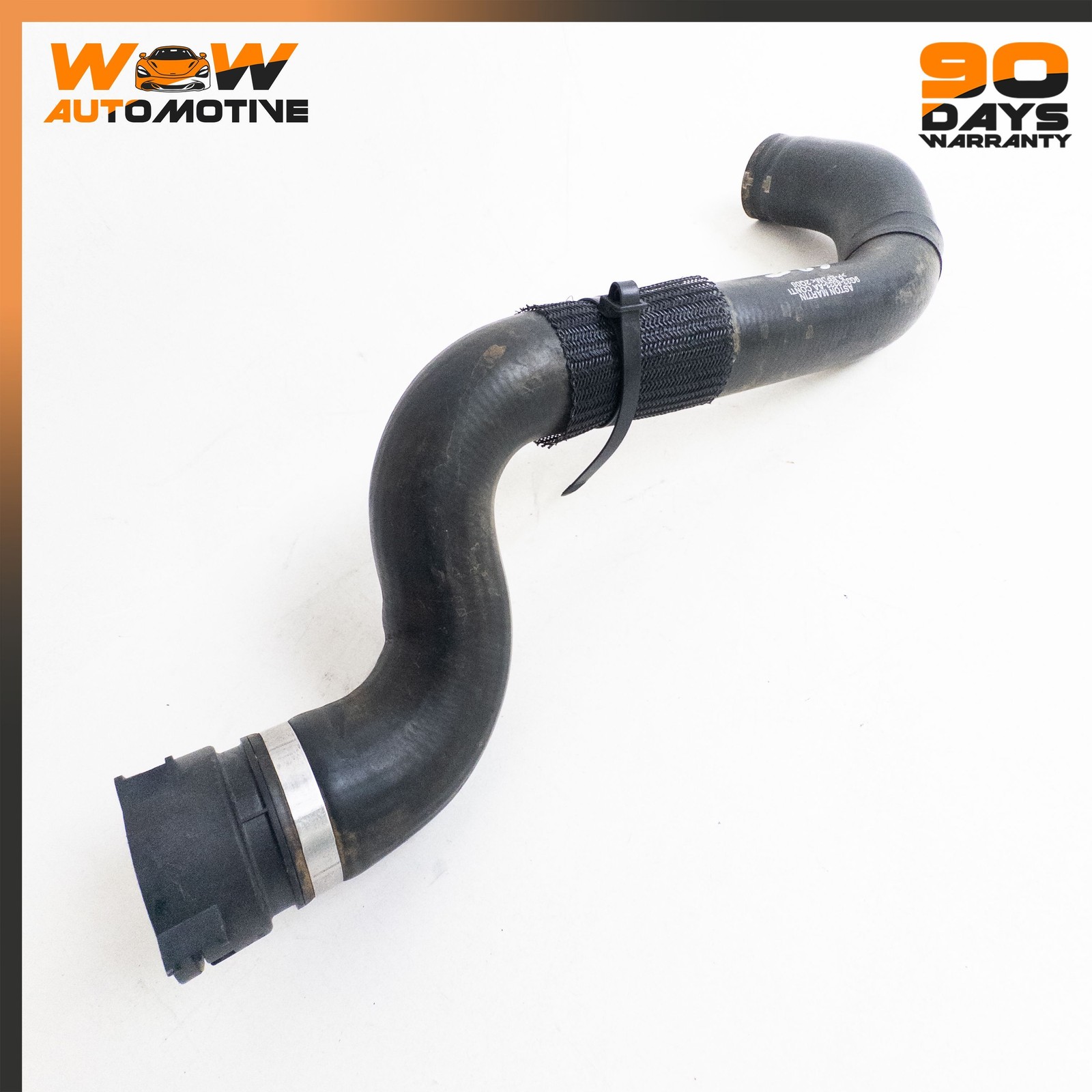 06-16 ASTON MARTIN V8 VANTAGE 4.7L HOSE PUMP OUTLET COOLANT RADIATOR SET OEM