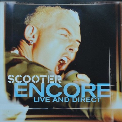 CD  SCOOTER -  ENCORE * LIVE and DIRECT   NEU