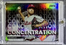 ZACH WHEELER RARE TOPPS STADIUM CLUB INSERT INVESTMENT PHILADELPHIA PHILLIES