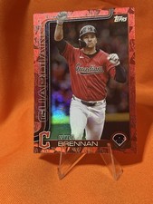 2025 Topps Series One - #240  Will Brennan  Red Foil    SSP  3/5 Cactus