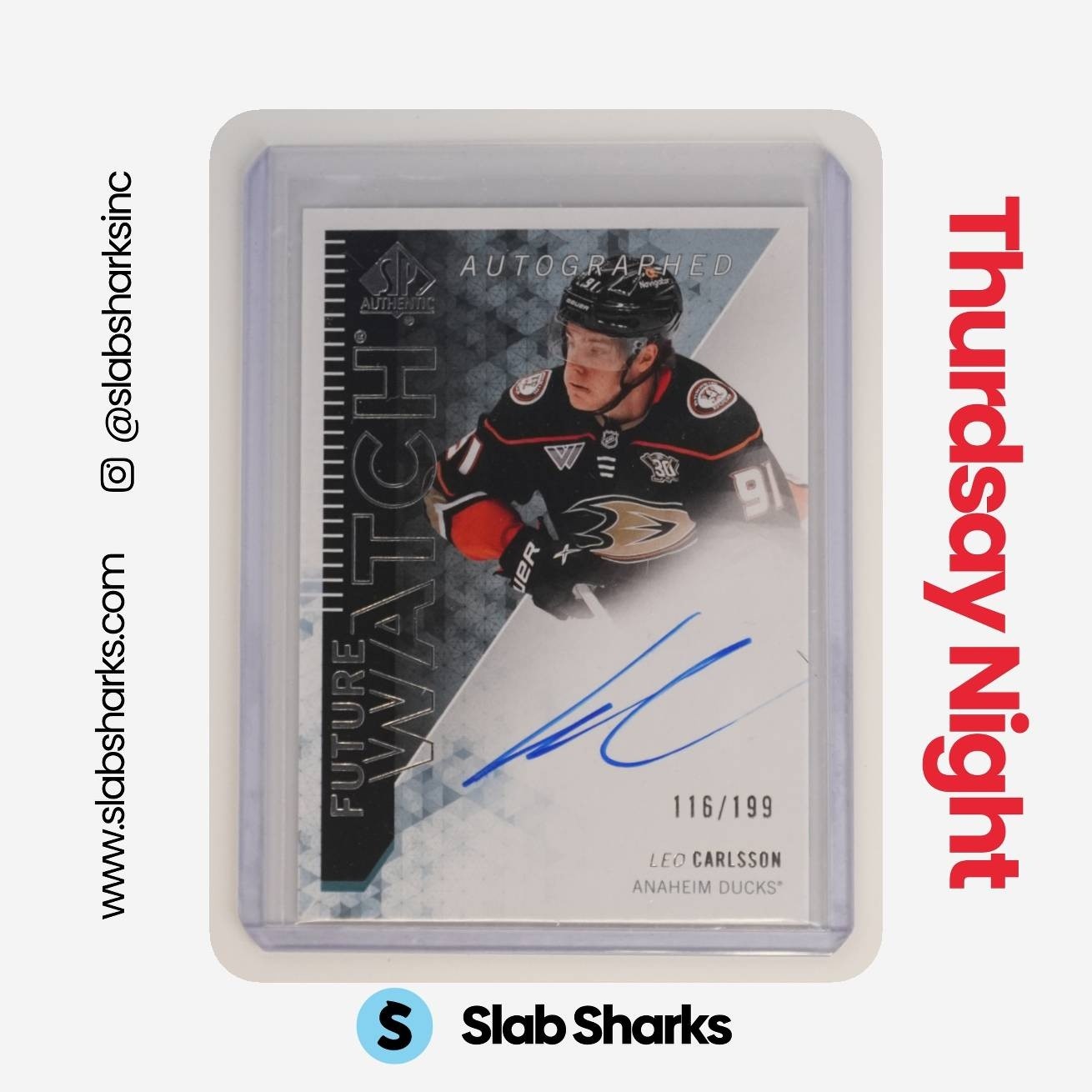 '13-14 SP LEO /199 WATCH RETRO 2023 FUTURE RC UPPER AUTO CARLSSON AUTHENTIC DECK - vintagewatches.pk