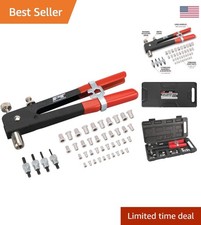 Women's 45pc Threaded Rivet Kit - Effortless Insertion, Comfort & Versatility