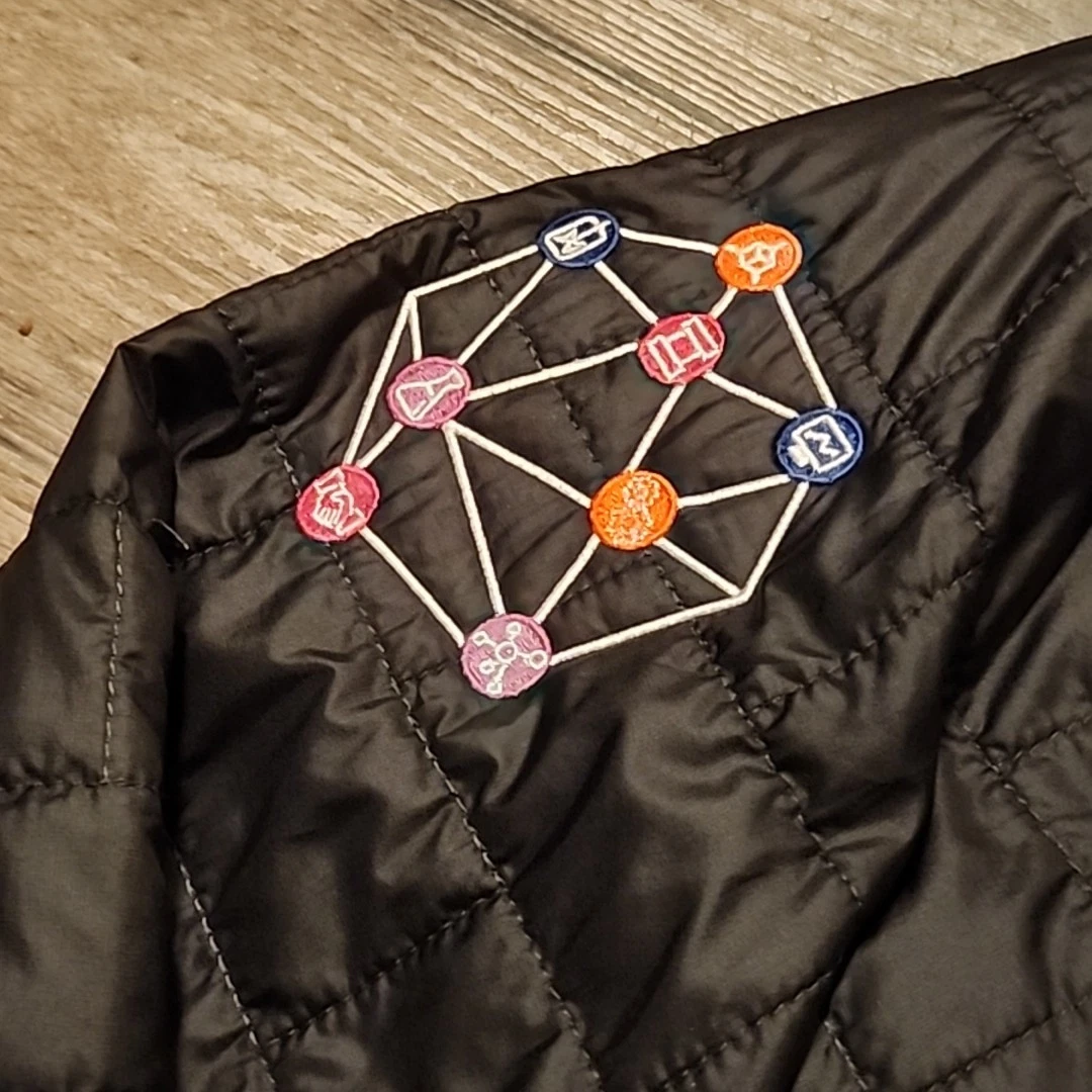 patagonia nano puff primaloft full zip embroidered jacket