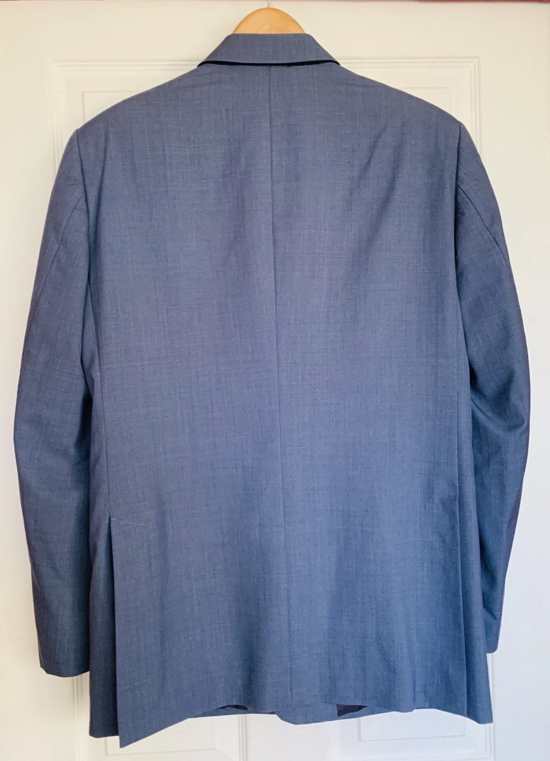 Aquascutum London Men’s Blue Wool Blazer Jacket 40R Tailored Italy image 9