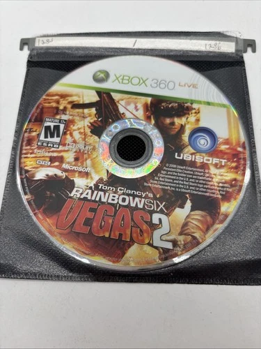 Tom Clancy's Rainbow Six: Vegas 2 (Microsoft Xbox 360, 2008)~Disc Only~