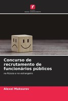 Alexei Maksurov | Concurso De Recrutamento De FuncionáRios PúBlicos | Buch