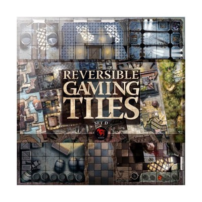 Rackham Cadwallon RPG Reversible Gaming Tiles - Upper City #2 (Set D) Bag EX